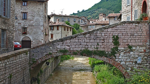 Il borgo di Gubbio