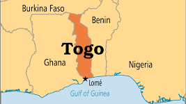 Mappa di Togo