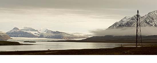 Ghiacciaio di Kronenbreen, Ny Alesund, arcipelago norvegese delle Svalbard