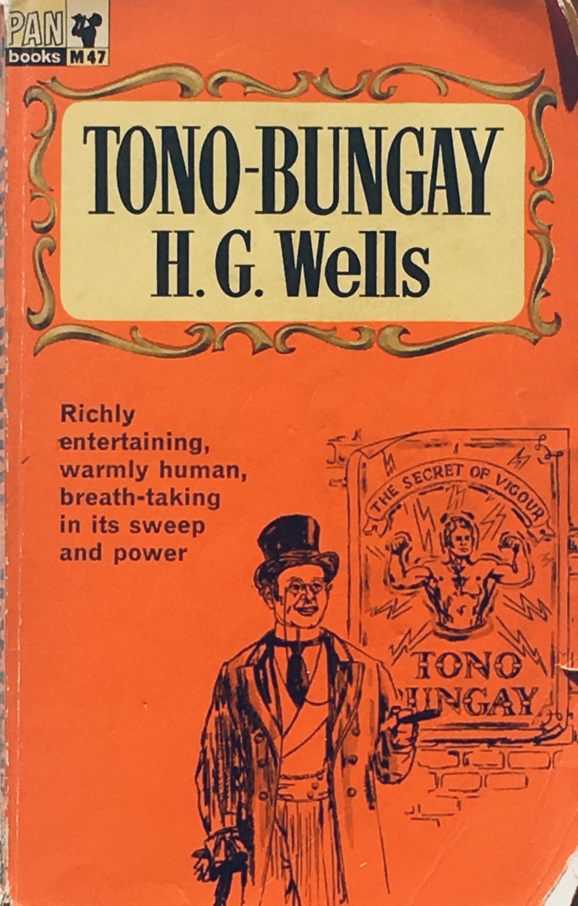 copertina del libro di Wells, Tono-Bungay